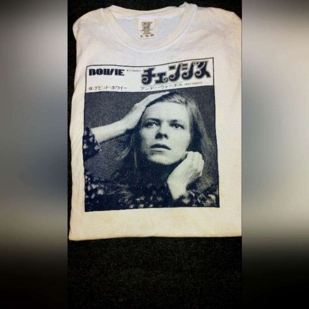Cream David Bowie Tee.